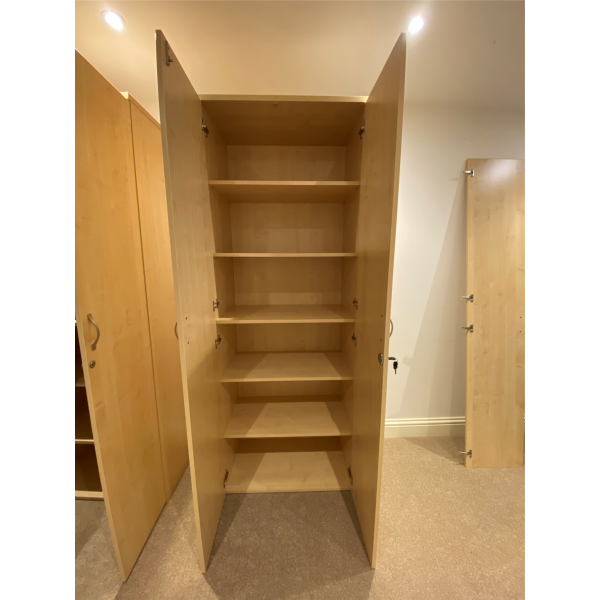 Maestro Lockable Wooden Office Cupboard